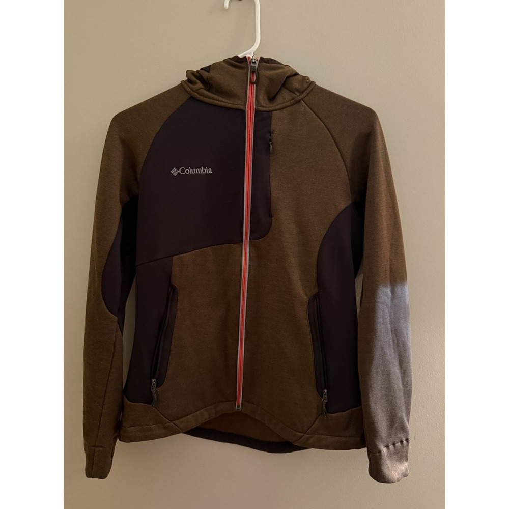 Chocolate brown women's Columbia Full Zip Jacket Size M